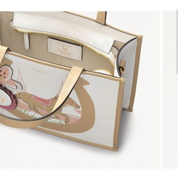 Radley London Kentucky Derby 151 Leather Satchel SS25 NWT - Picture 6 of 16